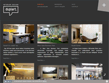 Tablet Screenshot of duplart.com